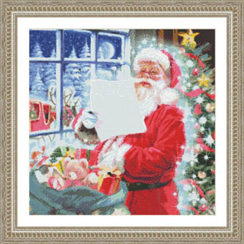 Santa Checking His List / Kustom Krafts