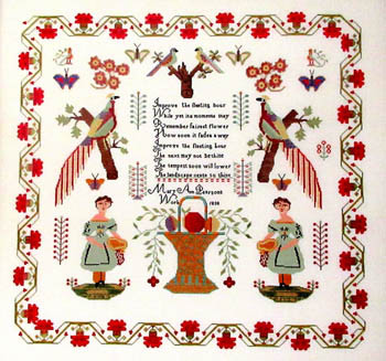 Mary Ann Pearson 1838 / Queenstown Sampler Designs