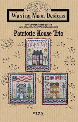 Patriotic House Trio / Waxing Moon Designs