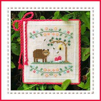 Welcome To The Forest 7 - Forest Bear / Country Cottage Needleworks