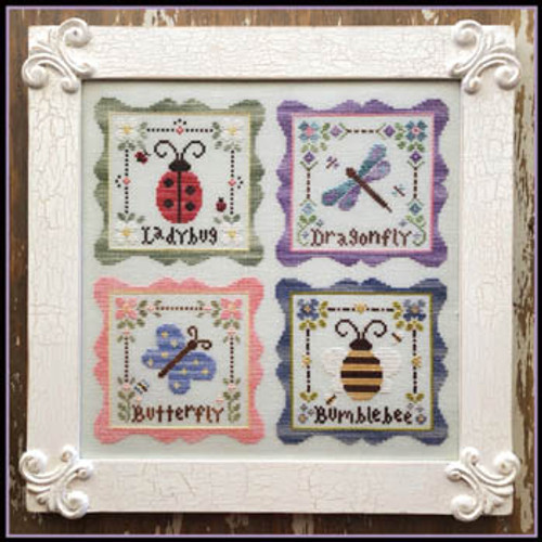 Garden Party Chart Pack / Country Cottage Needleworks