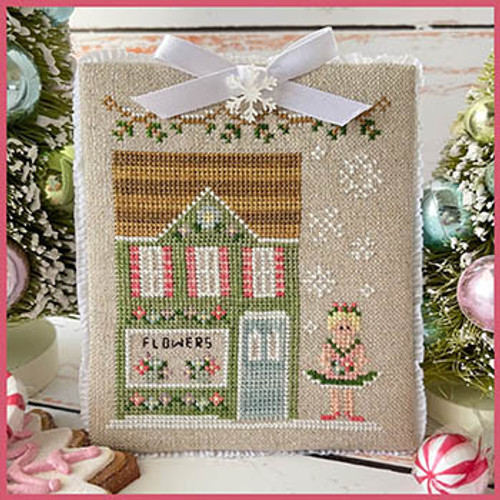 Nutcracker Village 10 - Dew Drop Flower Shop / Country Cottage Needleworks
