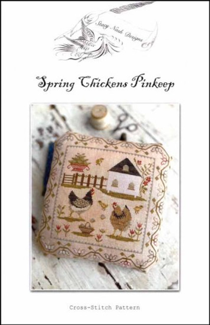 Spring Chickens Pinkeep / Stacy Nash Primitives