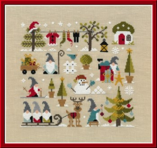Noel Chez Les Gnomes / Jardin Prive'
