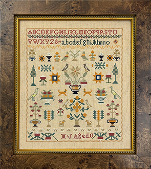 MJ Aged 11 Sampler / Just Stitching Along