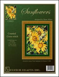 Sunflowers Counted Cross-Stitch / Kustom Krafts