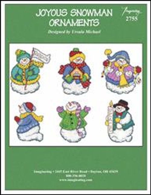 Joyous Snowman Ornaments / Imaginating