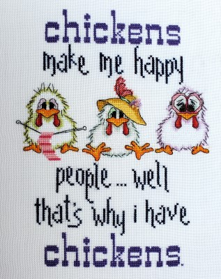 Chickens Make Me Happy / MarNic Designs