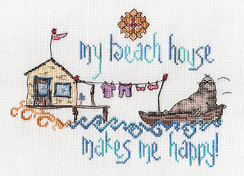 My Beach House Makes Me Happy / MarNic Designs