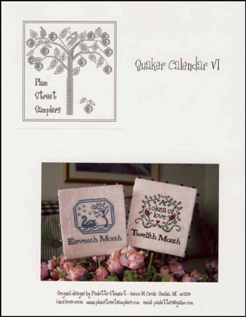 Quaker Calendar 6 / Plum Street Samplers