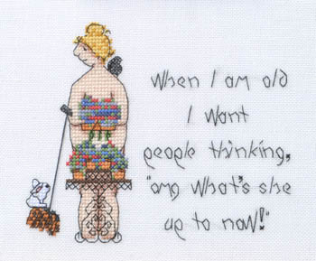 When I Am Old, What's She Up To Now / MarNic Designs