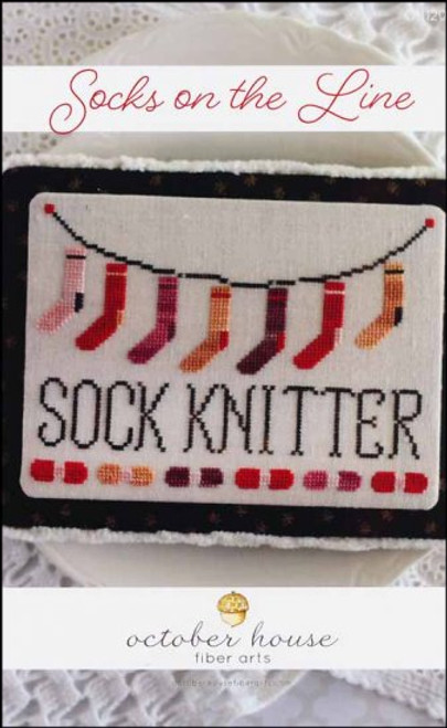 Socks On The Line / October House Fiber Arts