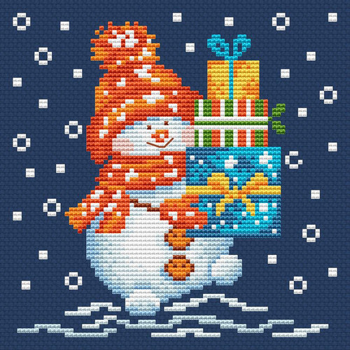 Snowman / Artmishka Cross Stitch