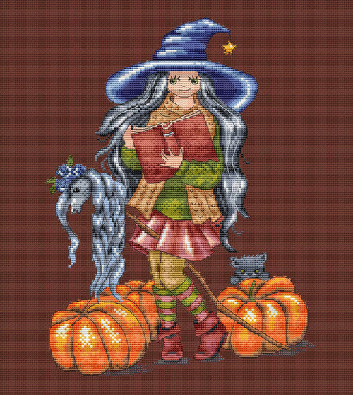 Little Witch / Artmishka Cross Stitch
