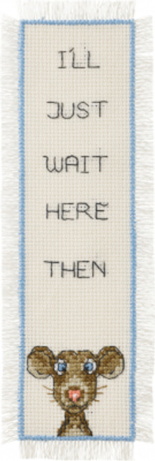 I'll Just Wait Here - Bookmark / Permin / 54350