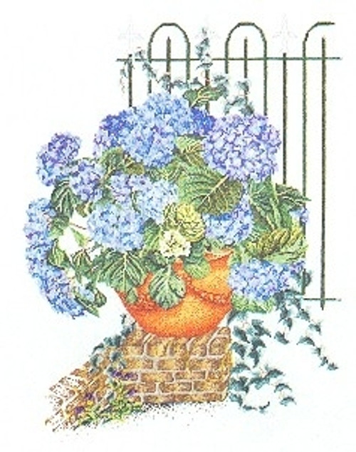 Blue Hydrangea Flowers / Thea Gouverneur / GOK2035A