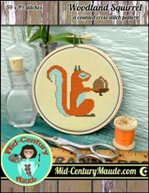 Woodland Squirrel / Mid-Century Maude