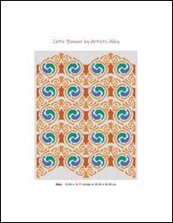 Celtic Spiral Banner / Artists Alley