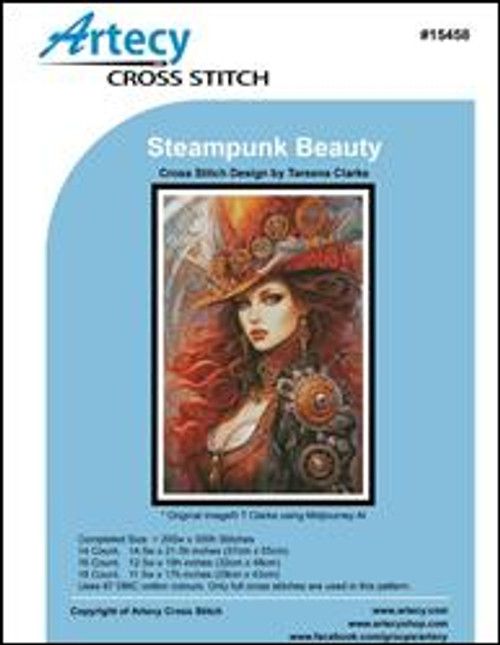 Steampunk Beauty - 15458 / Artecy Cross Stitch