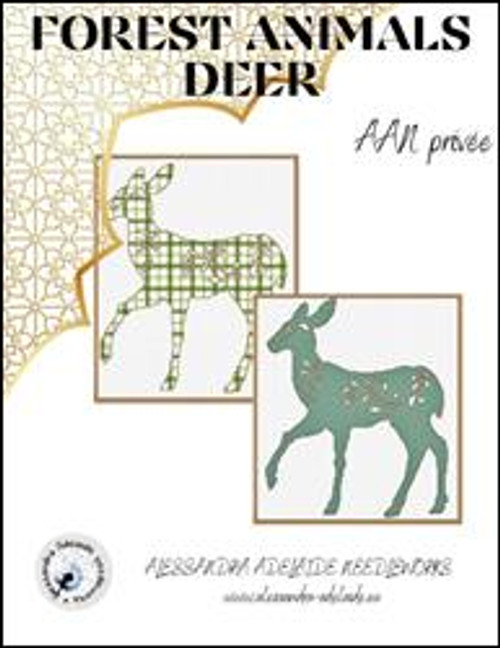 FOREST ANIMALS - DEER / Alessandra Adelaide Needleworks
