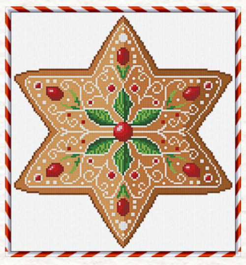 Gingerbread Baking Co - Sweet Star / Alessandra Adelaide Needleworks