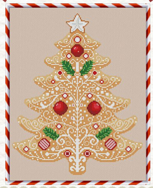 Gingerbread Baking Co - Sweet Christmas Tree / Alessandra Adelaide Needleworks