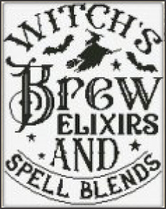 Witches Brew Elixirs - Halloween 2025 / Alessandra Adelaide Needleworks