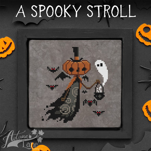 A Spooky Stroll / Autumn Lane Stitchery