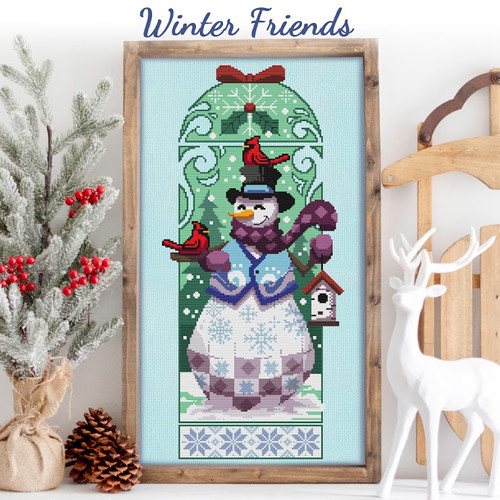 Winter Friends / Autumn Lane Stitchery