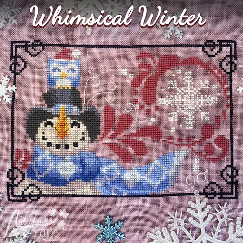Whimsical Winter / Autumn Lane Stitchery
