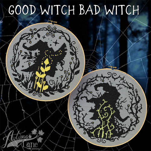 Good Witch Bad Witch / Autumn Lane Stitchery