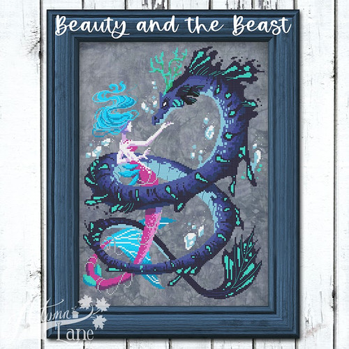 Beauty And The Beast  / Autumn Lane Stitchery