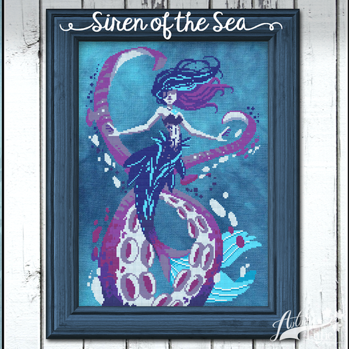 Siren Of The Sea  / Autumn Lane Stitchery