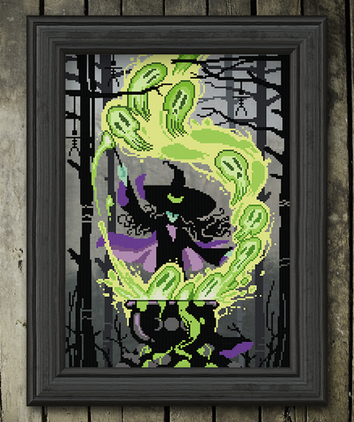 The Witches Spell / Autumn Lane Stitchery