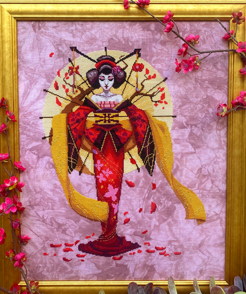 Sakura Geisha / Autumn Lane Stitchery