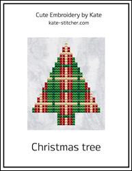 Christmas tree 49906 / Cute Embroidery By Kate