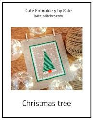 Christmas tree 49907 / Cute Embroidery By Kate