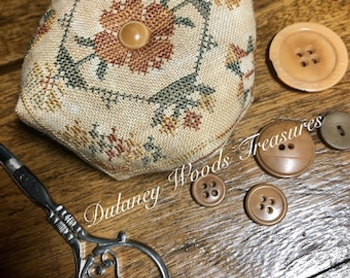 Quaker Style Biscornu~pattern / DulaneyWoodsTreasure