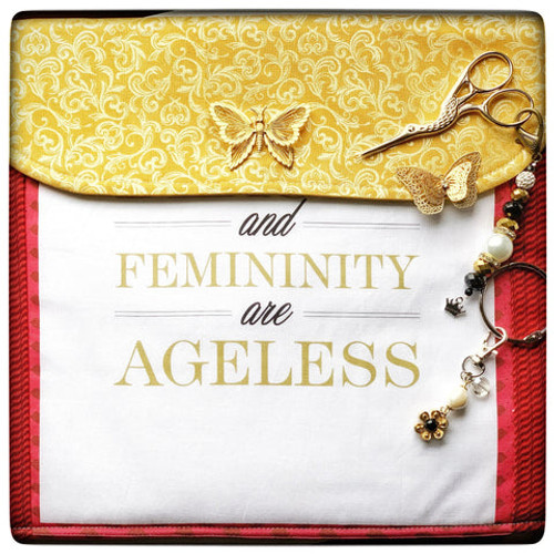 Beauty and Femininity are Ageless: Marilyn Monroe Needlework Set (6 pieces) / Elegant Thread, The
