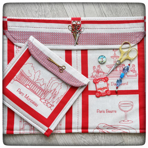 Monuments de Paris Sajou Needlework Set (6 pieces) / Elegant Thread, The