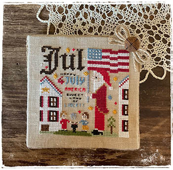 July - Twelve Months Of Christmas / Fairy Wool In The Wood