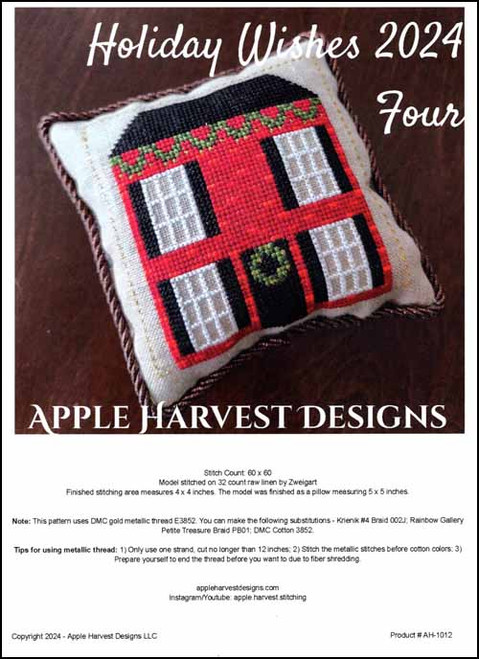 Holiday Wishes 2024 Four / Apple Harvest Designs