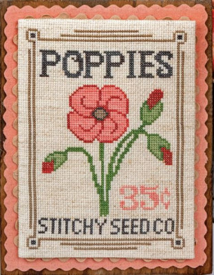 Seed Packet Series (5/12) - May - Poppies / It's Sew Emma