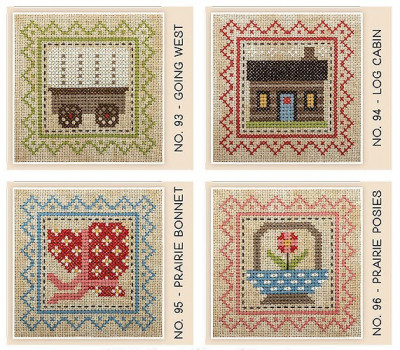 Stitch Cards - Set X (4 designs) / It's Sew Emma