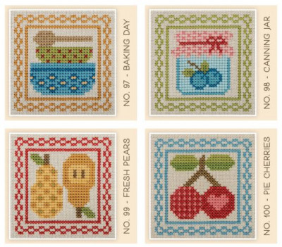 Stitch Cards - Set Y (4 designs) / It's Sew Emma
