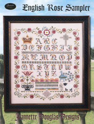 English Rose Sampler26 / Jeannette Douglas Designs