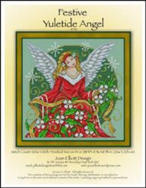 Festive Yuletide Angel / Joan Elliott