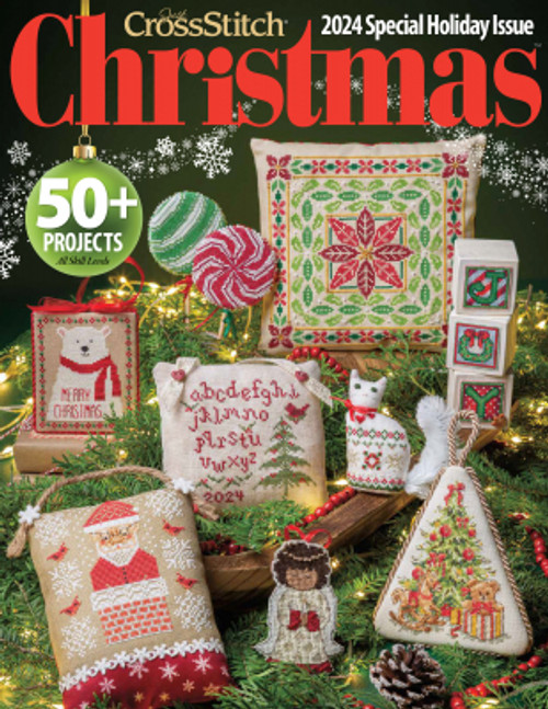 2024 Just Cross Stitch Christmas Ornaments  Special Holiday Issue / Just CrossStitch
