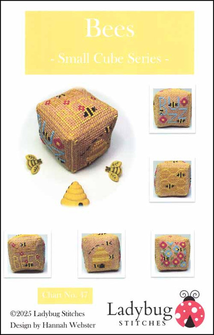 Bees - Small Cube Series / Ladybug Stitches