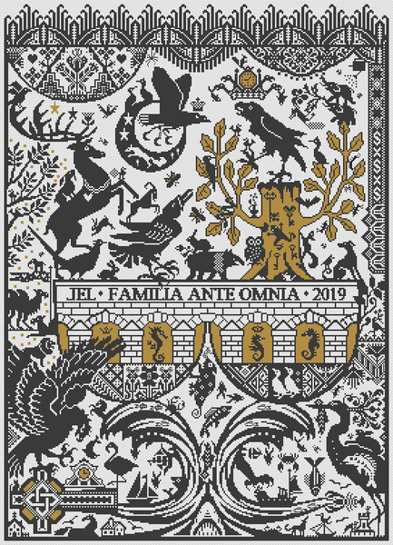 The Raven Quatrain / Long Dog Samplers